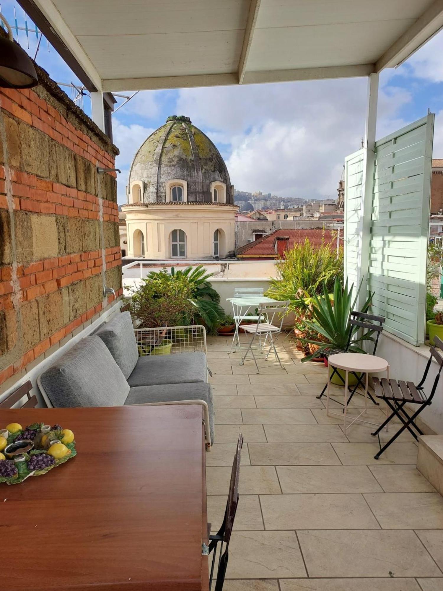 S- Naples Loft With Balcony In The Historic Center Daire Dış mekan fotoğraf