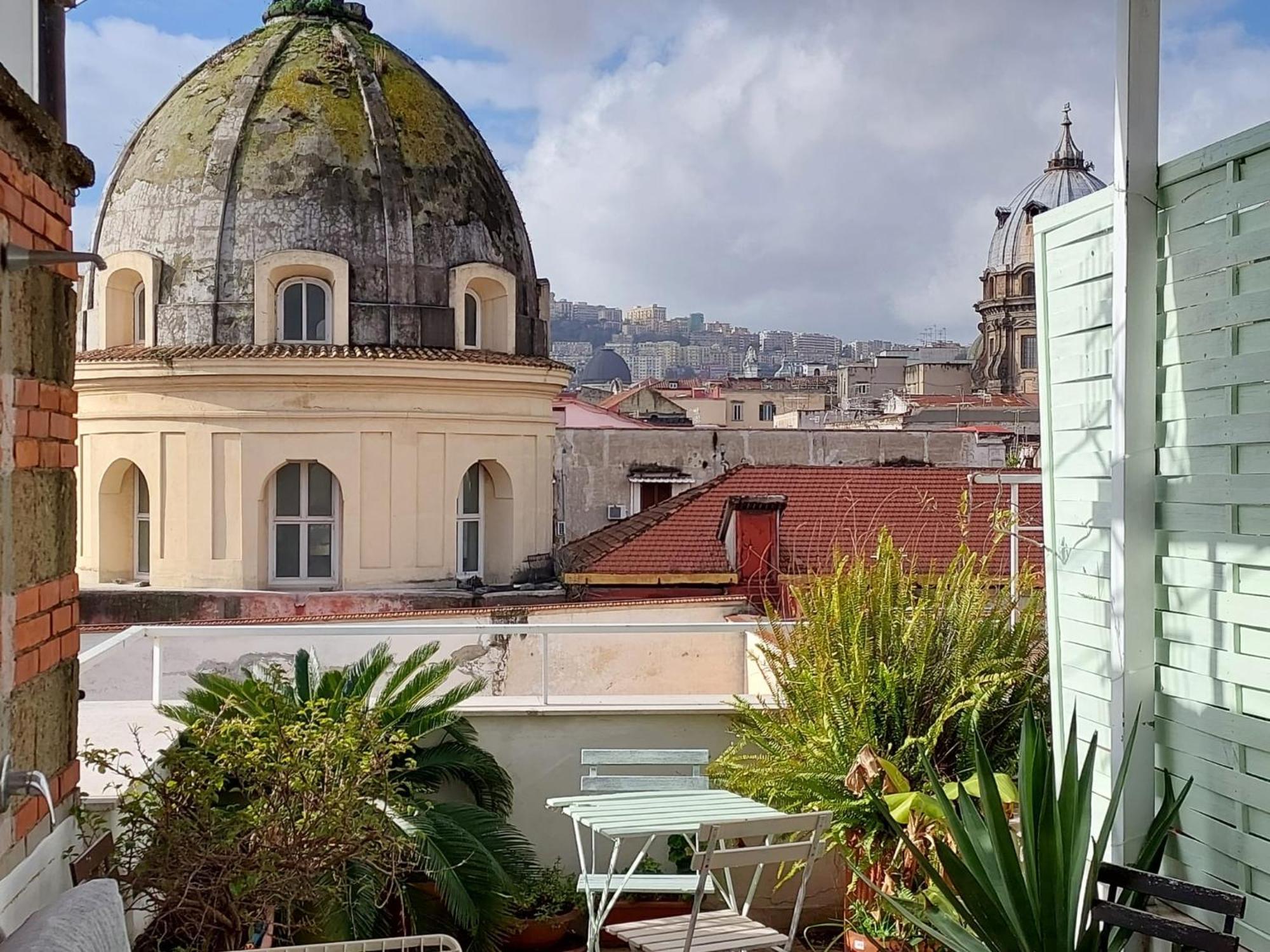S- Naples Loft With Balcony In The Historic Center Daire Dış mekan fotoğraf